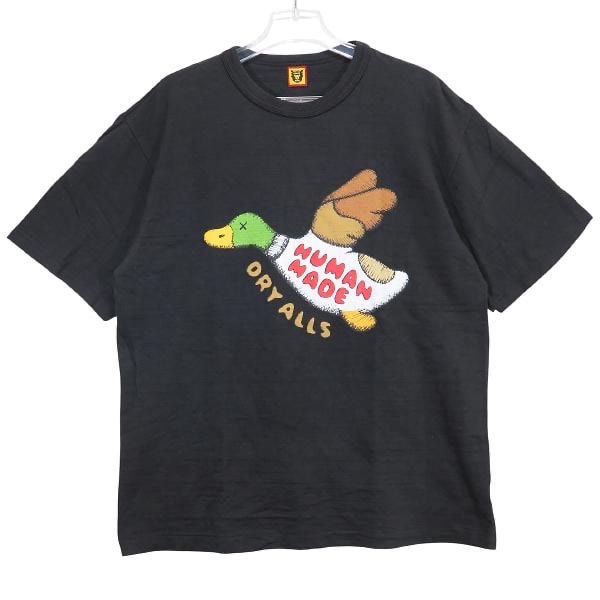 HUMAN MADE x KAWS T-Shirt #2 "Black"