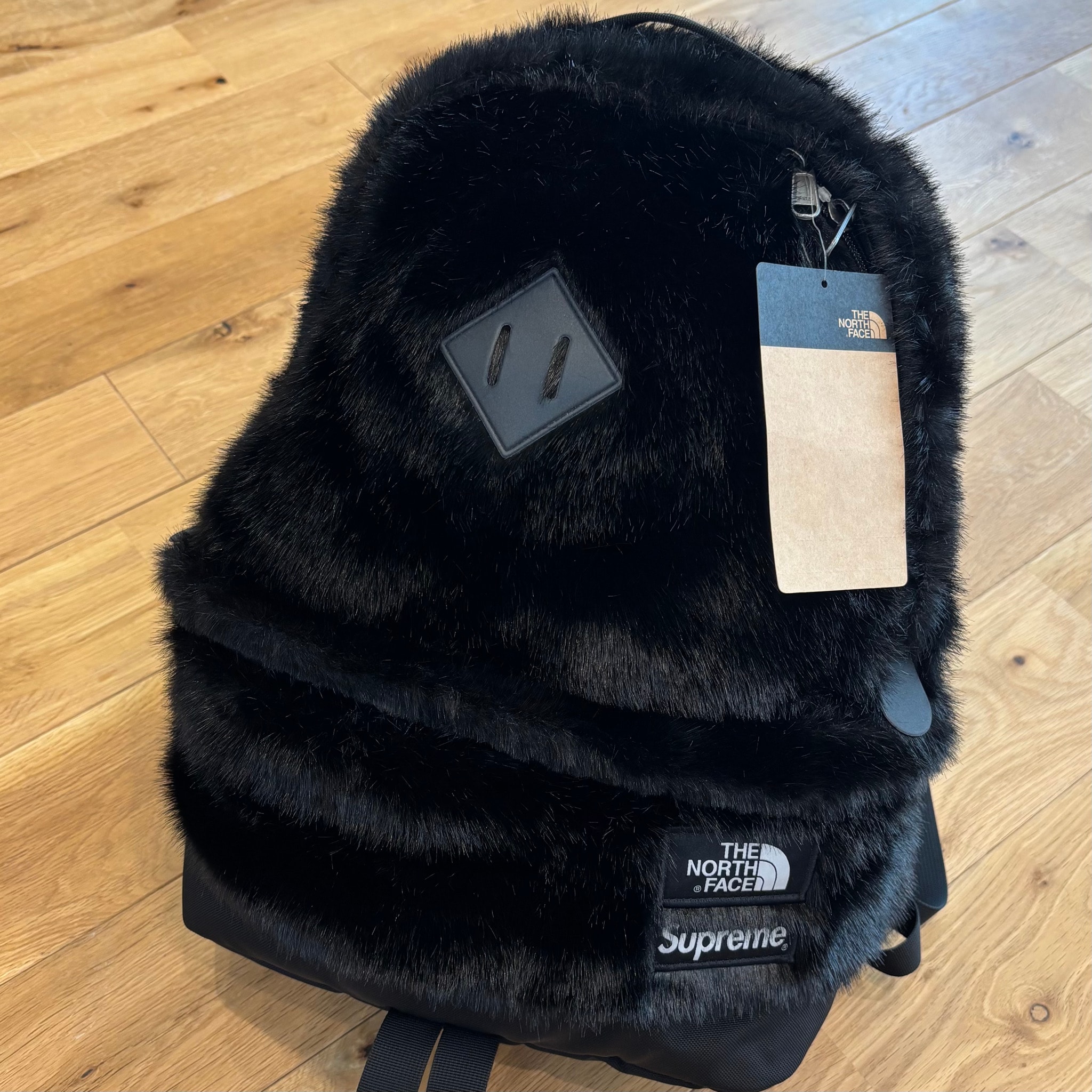 Supreme x The North Face Faux Fur Backpack "Black"