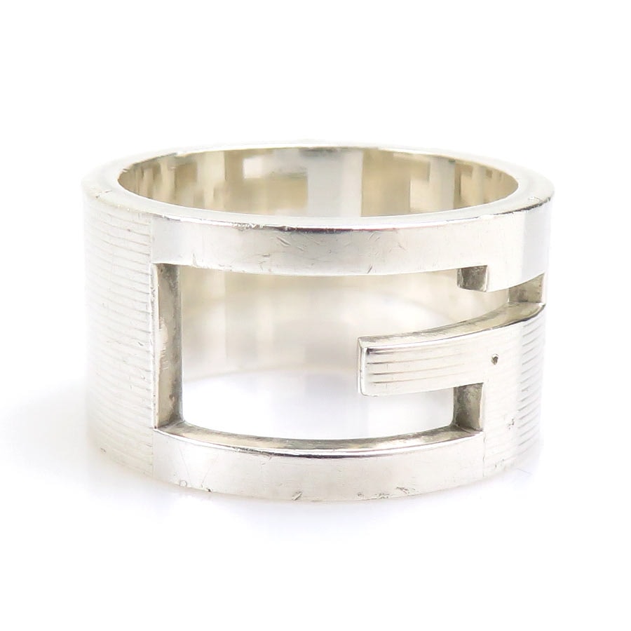 グッチ GUCCI リング・指輪 シルバー925 シルバー メンズ 16.5号【中古】 e62219a
