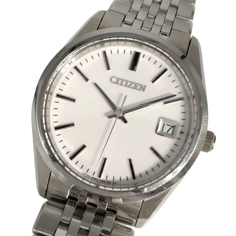 CITIZEN シチズン A660-H25161 ザ・シチズン 白文字盤 クォーツ ステンレス 日本製 腕時計 正規品 / C892