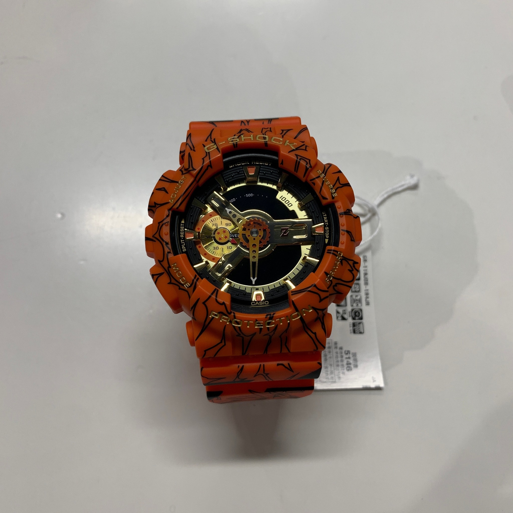 Casio G-Shock x Dragonball Z GA-110JDB-1A4 - 51mm in Resin