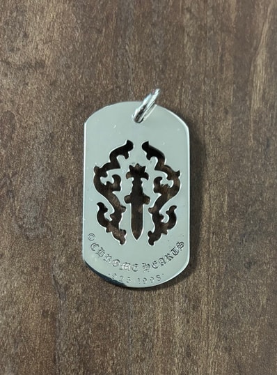 Chrome Hearts D Tag LRG Dagger "Silver"