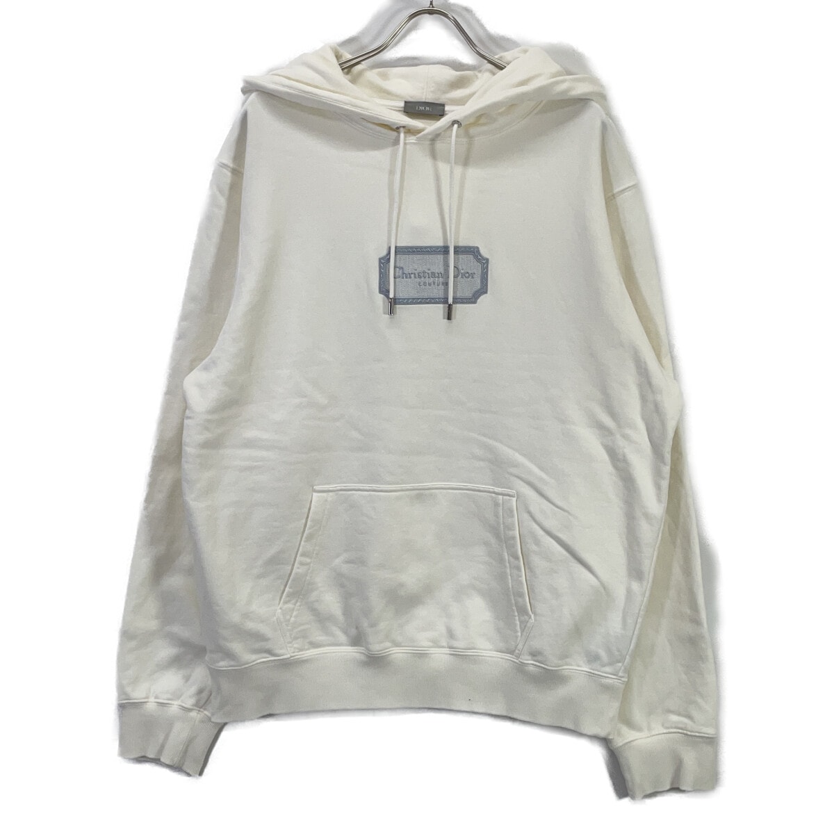 クリスチャンディオール 243J691A0531 ホワイト 23SS コットンパーカ L