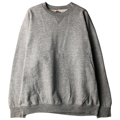 古着 フルーツオブザルーム FRUIT OF THE LOOM 無地 ブランクスウェットシャツ トレーナー メンズXL相当/eaa418828