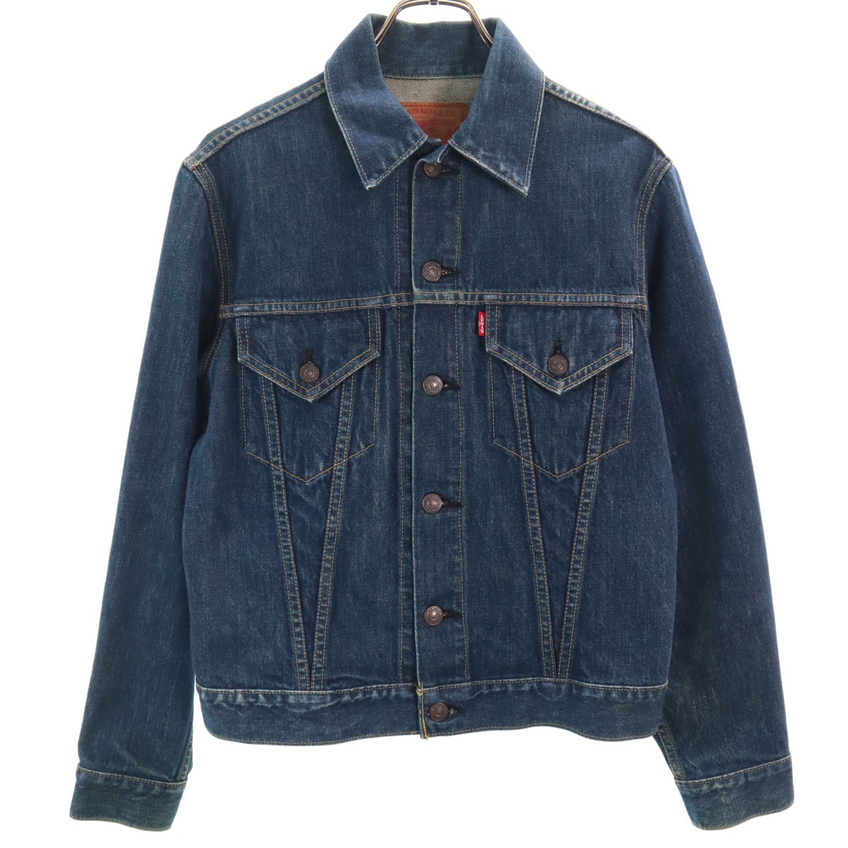 Levi's リーバイス 90s ビッグE 日本製 オールド 復刻 71557 デニムジャケット 36 インディゴ ジージャン