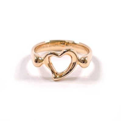 ティファニー リング・指輪 オープンハート エルサペレッティ ピンク