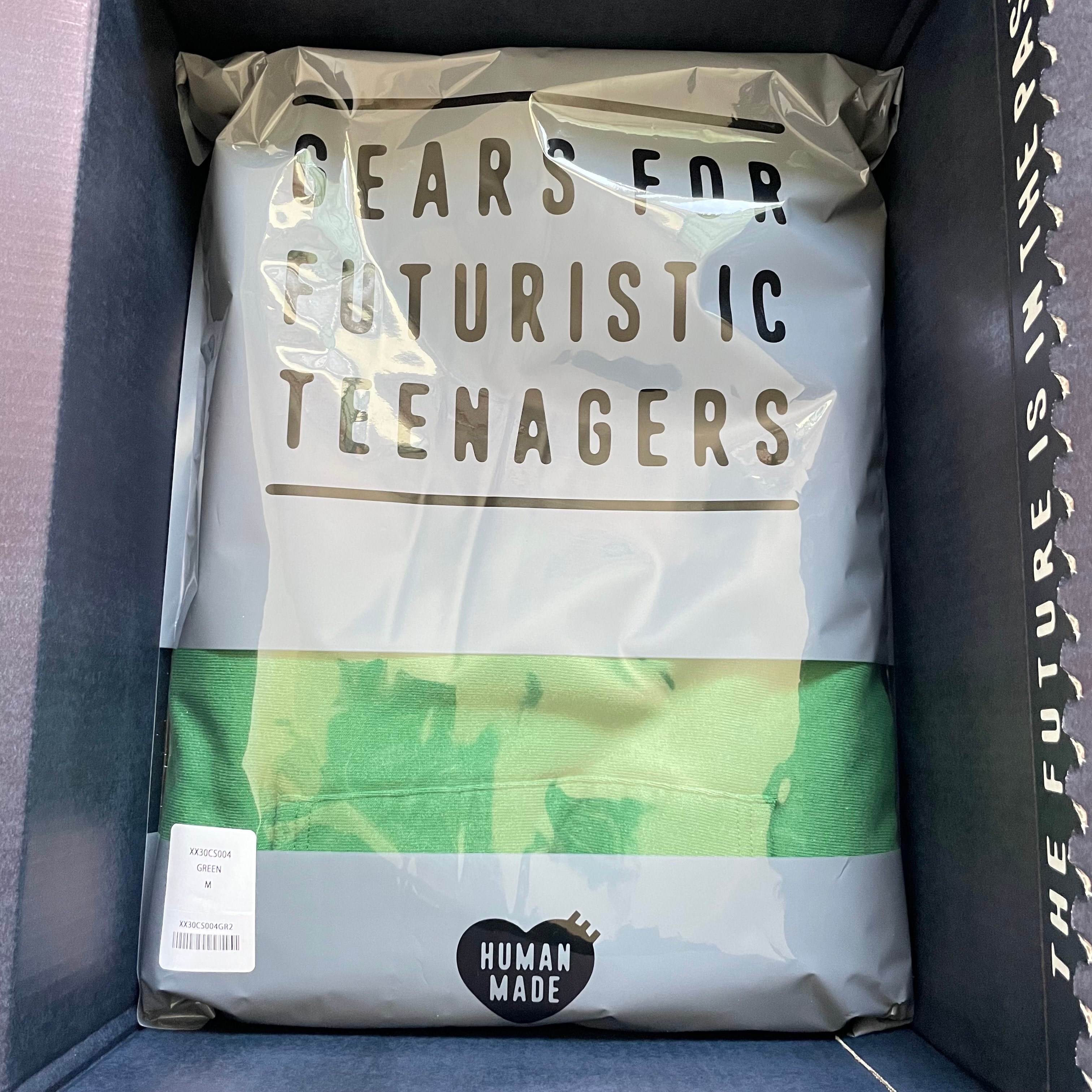 HUMAN MADE x j-hope of BTS HUMAN HOPE Heavyweight Hoodie "Green"