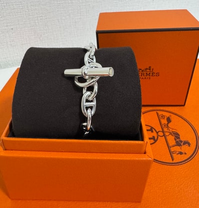 Hermes Chaine D'ancre PM Bracelet "Silver"