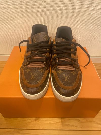 LVトレイナー・ライン スニーカー 1A5UR3(27cm)