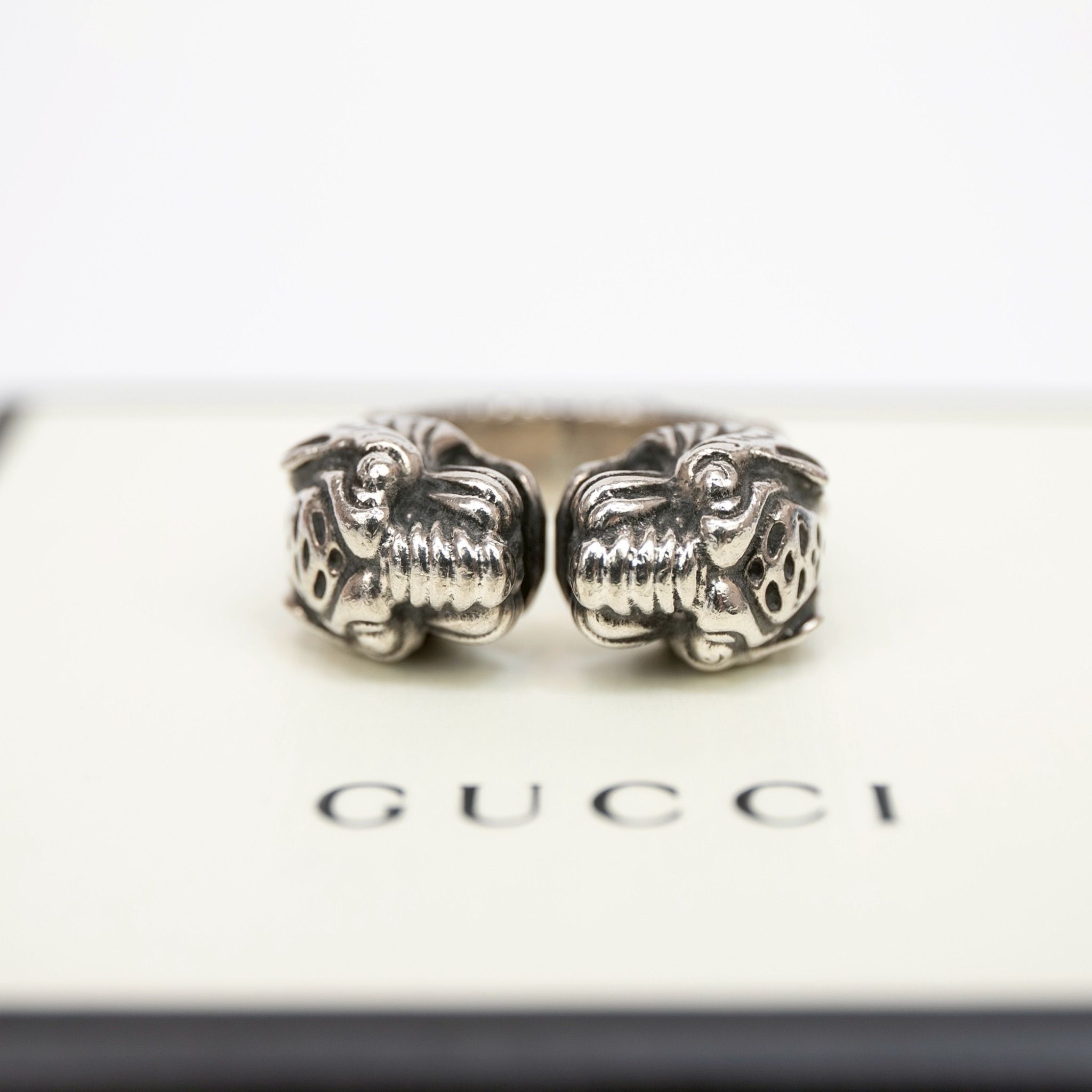 GUCCI Tiger Head Ring