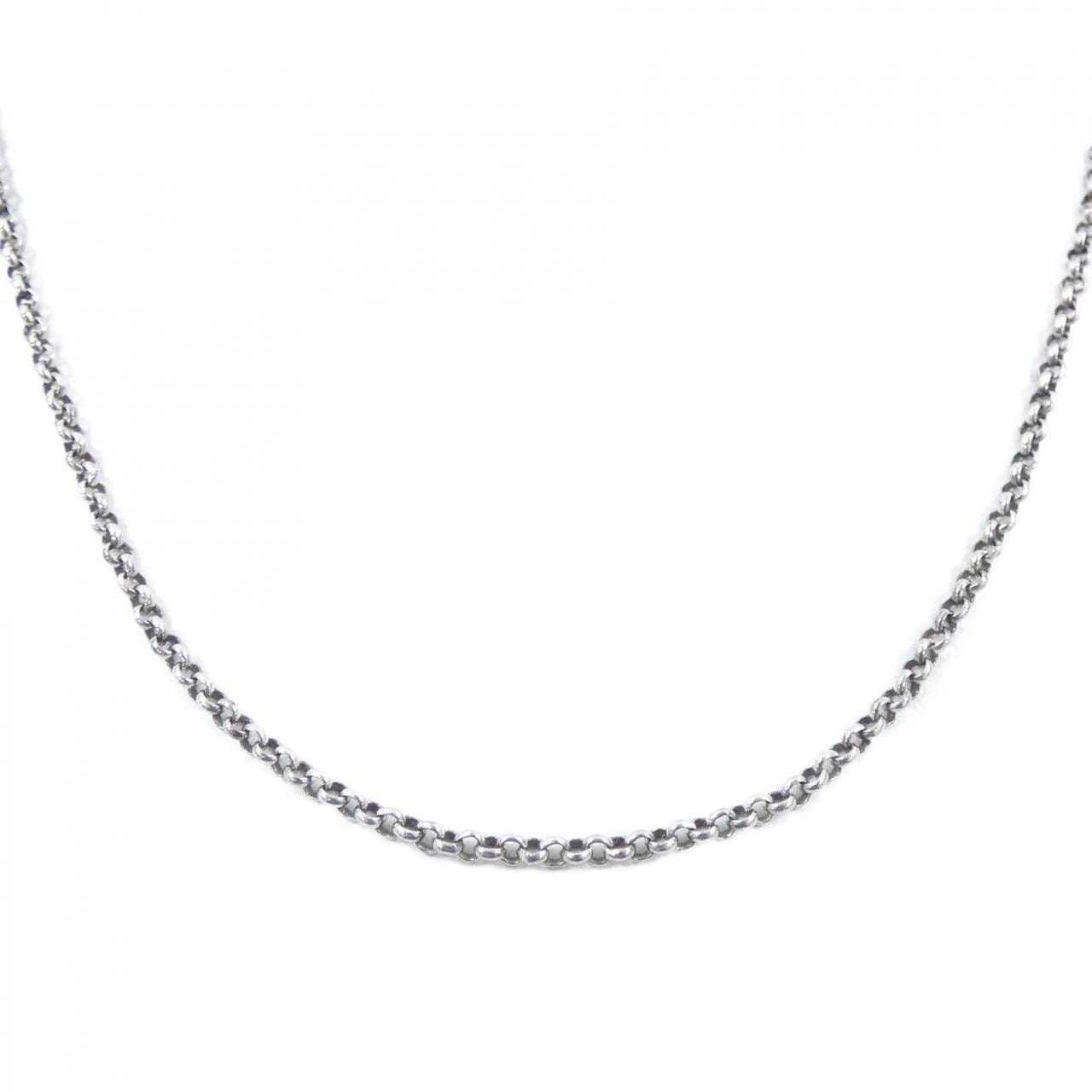 Chrome Hearts Roll Chain Necklace "Silver"