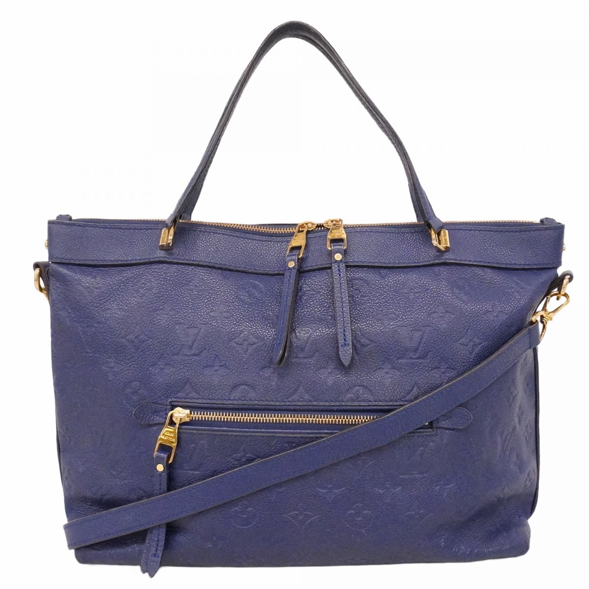 ★最終価格★SALE【6ce6084-k】ルイヴィトン トートバッグ モノグラム・アンプラント バスティーユMM M41310 イリス 2wayバッグ【中古】レディース