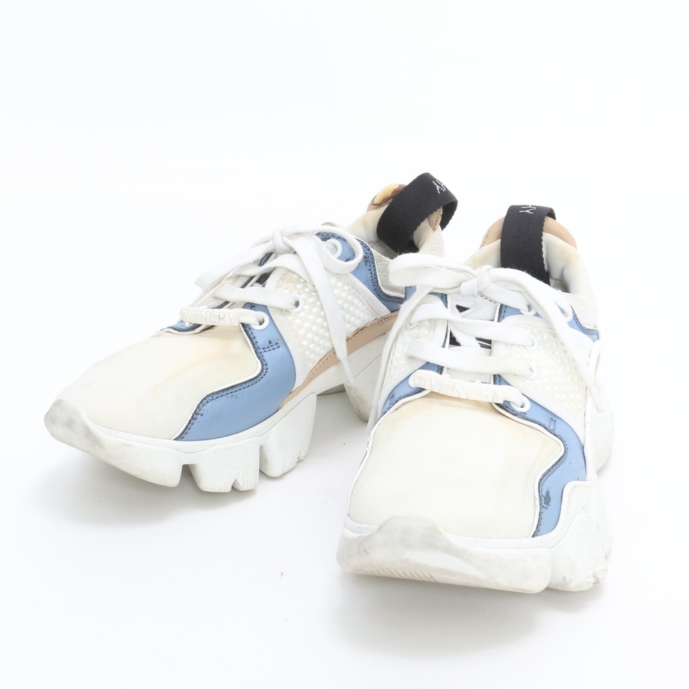 ジバンシー 37 24cmスニーカー レザー×ナイロン