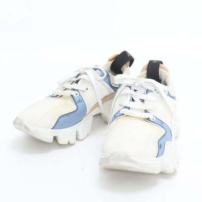 ジバンシー 37 24cmスニーカー レザー×ナイロン