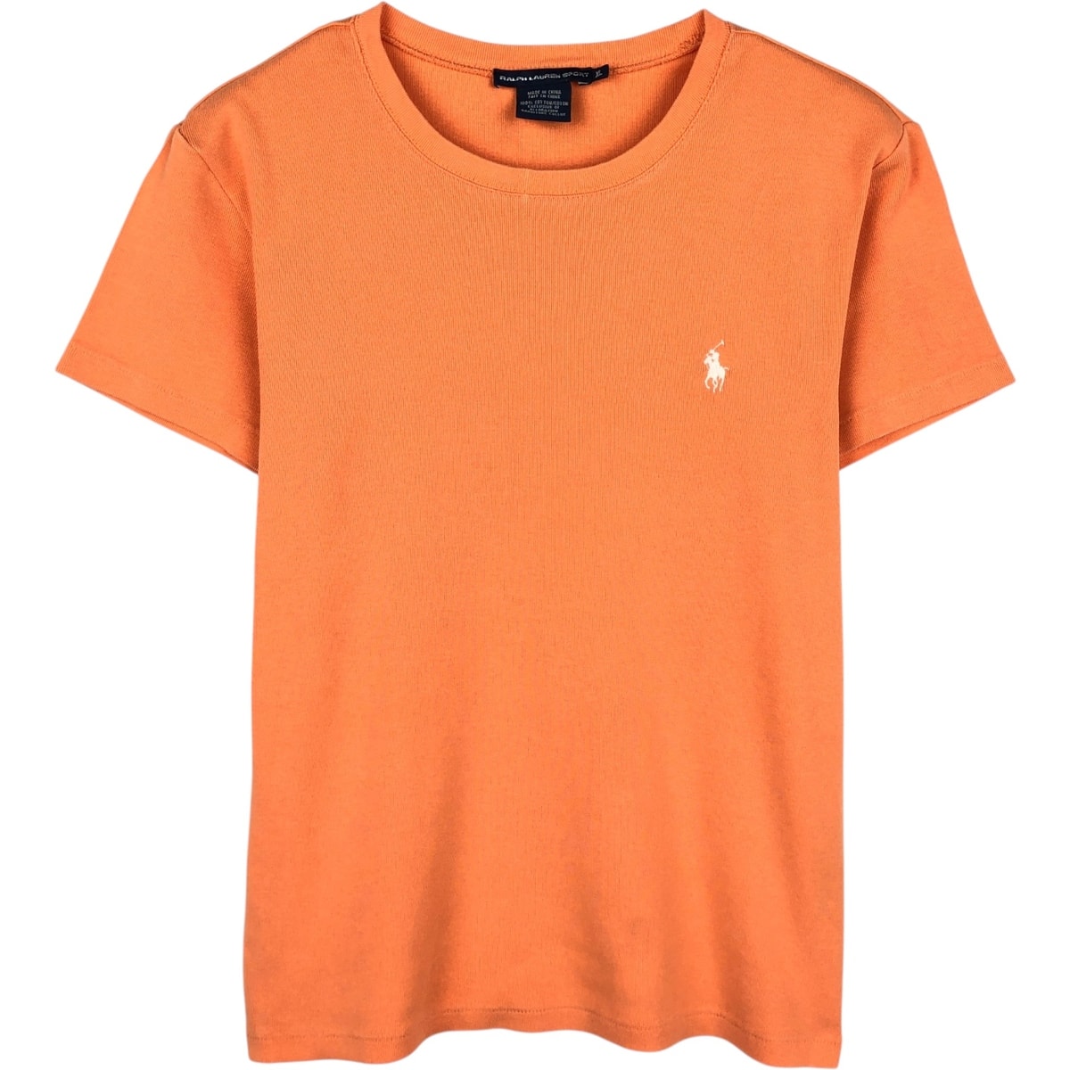 古着 ラルフローレン Ralph Lauren RALPH LAUREN SPORT 半袖 ワンポイントロゴTシャツ レディースXL相当/eaa649797