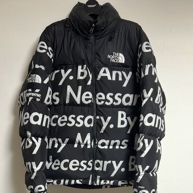 Supreme x The North Face By Any Means Nuptse Jacket "Black"