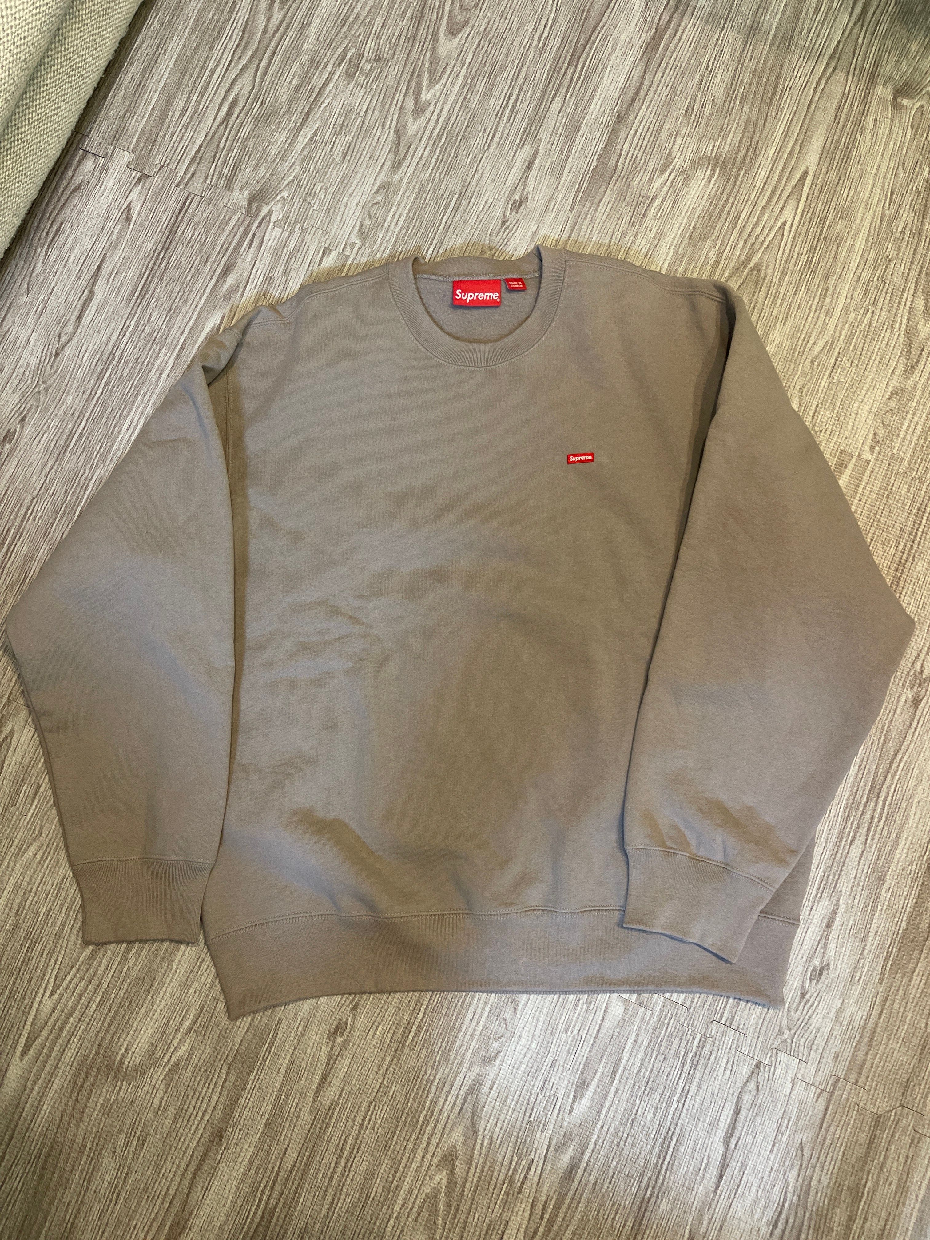 Supreme Small Box Crewneck "Grey" (22SS)