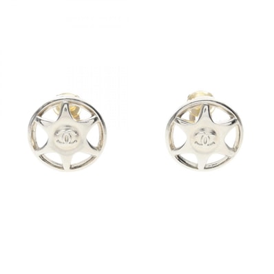 シャネル CHANEL ココマーク イヤリング ジュエリー ステンレススチール レディース シルバー系 【中古】