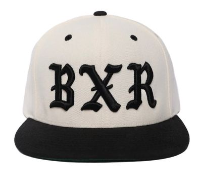 BORN X RAISED Big 3D logo Snapback cap