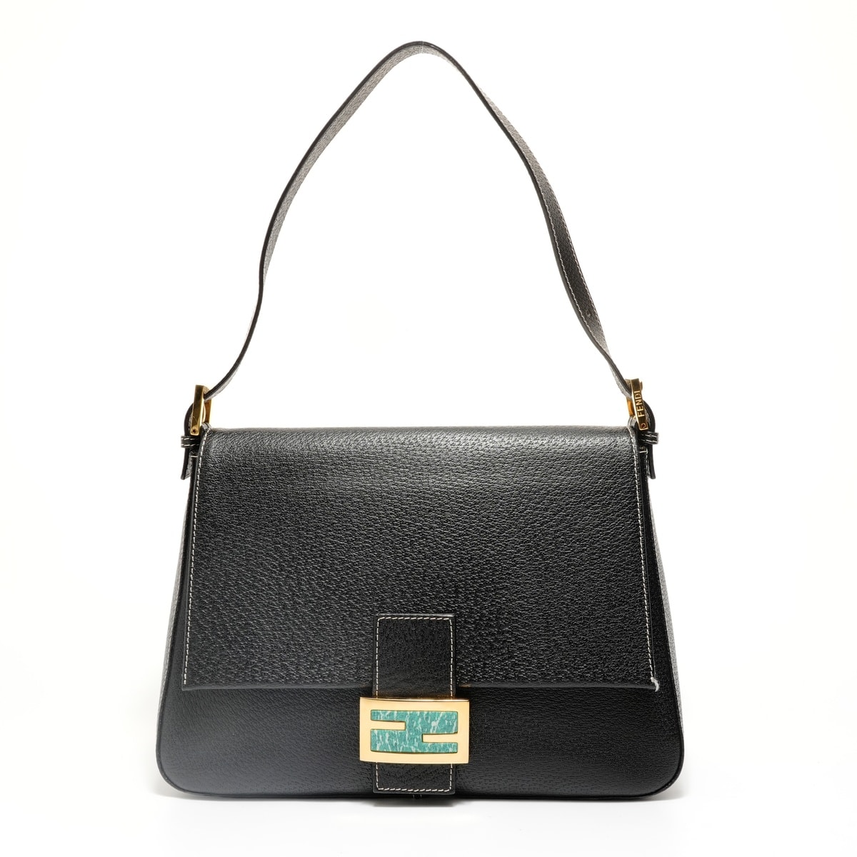 フェンディ FENDI マンマバケット レザー ショルダーバッグ ショルダーバッグ【中古】