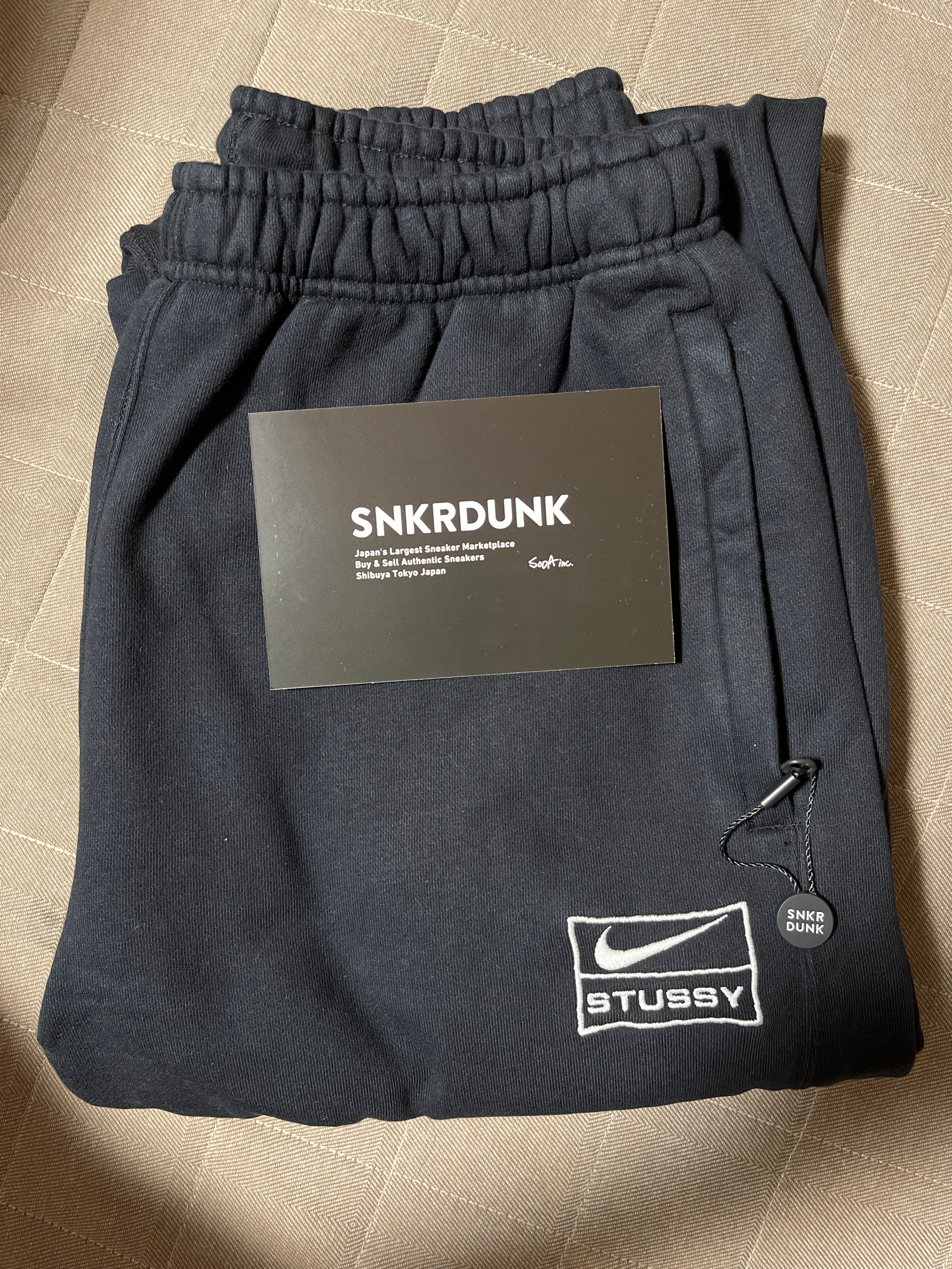 Stussy x Nike Washed Pants (US Size) "Black" DO5296-010