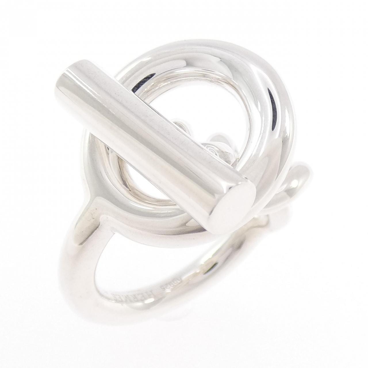 Hermes Croisette Ring GM Large Model "Silver"
