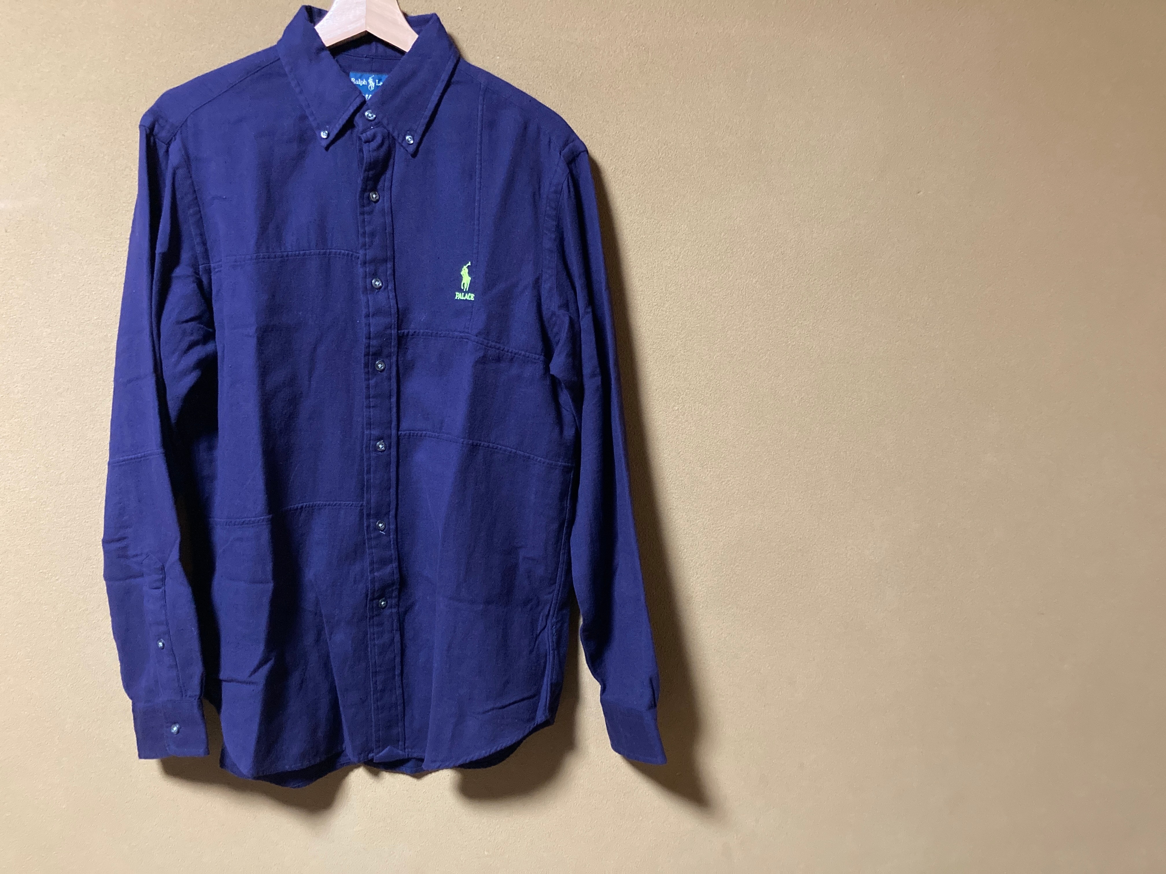 PALACE / Ralph Lauren BD Shirt Pieced Flannel "Purple"