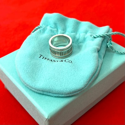 TIFFANY&Co. ティファニー ワイド アトラス リング シルバー925 リング・指輪 9号 シルバー
63344
