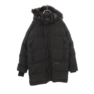 カナダグース CANADA GOOSE EMORY PARKA BLACK LABEL エモリーパーカ ダウンジャケット 衣料品 アウター ポリエステル メンズ ブラック系 2580MB 【中古】