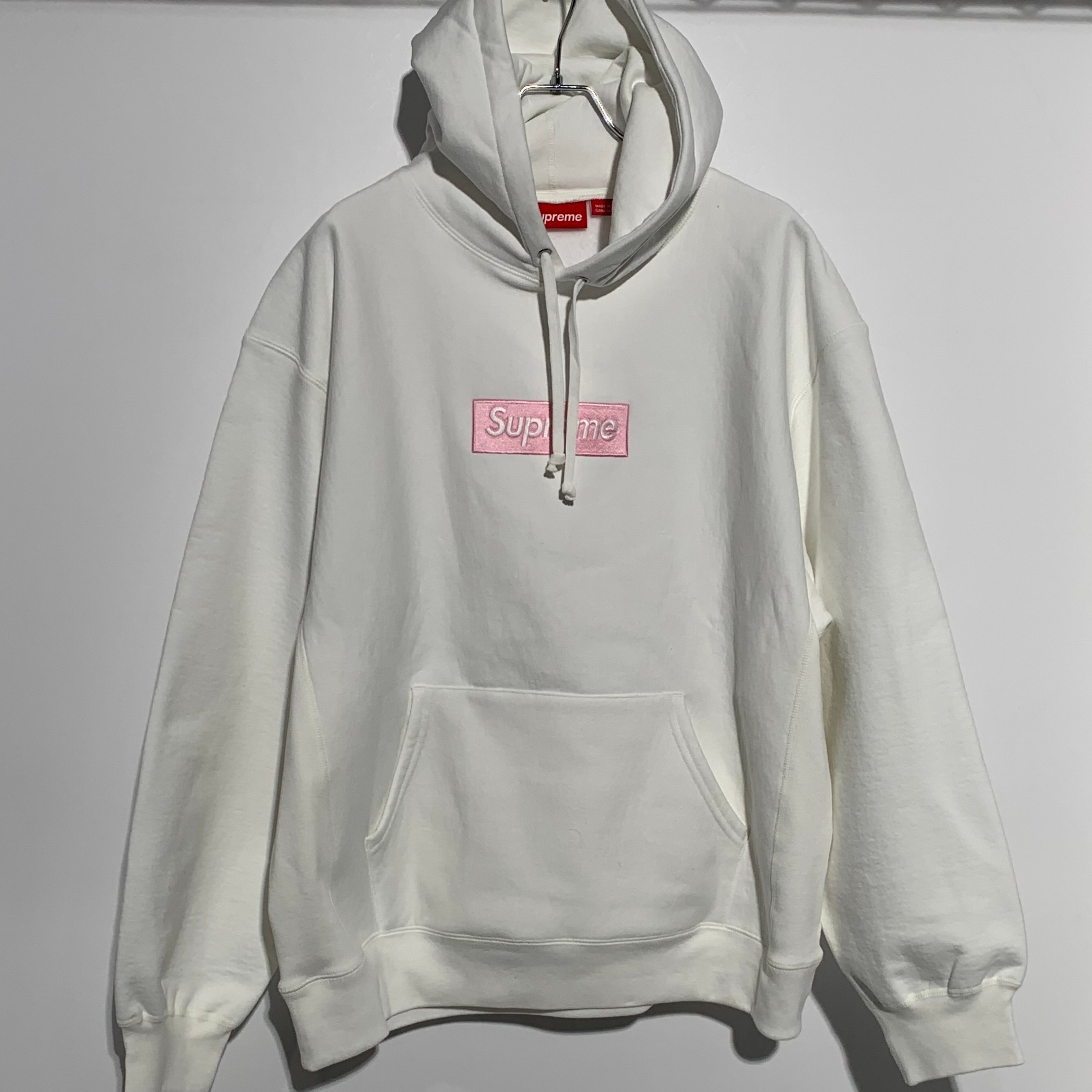 Supreme Box Logo Hooded Sweatshirt (25FW) "White"