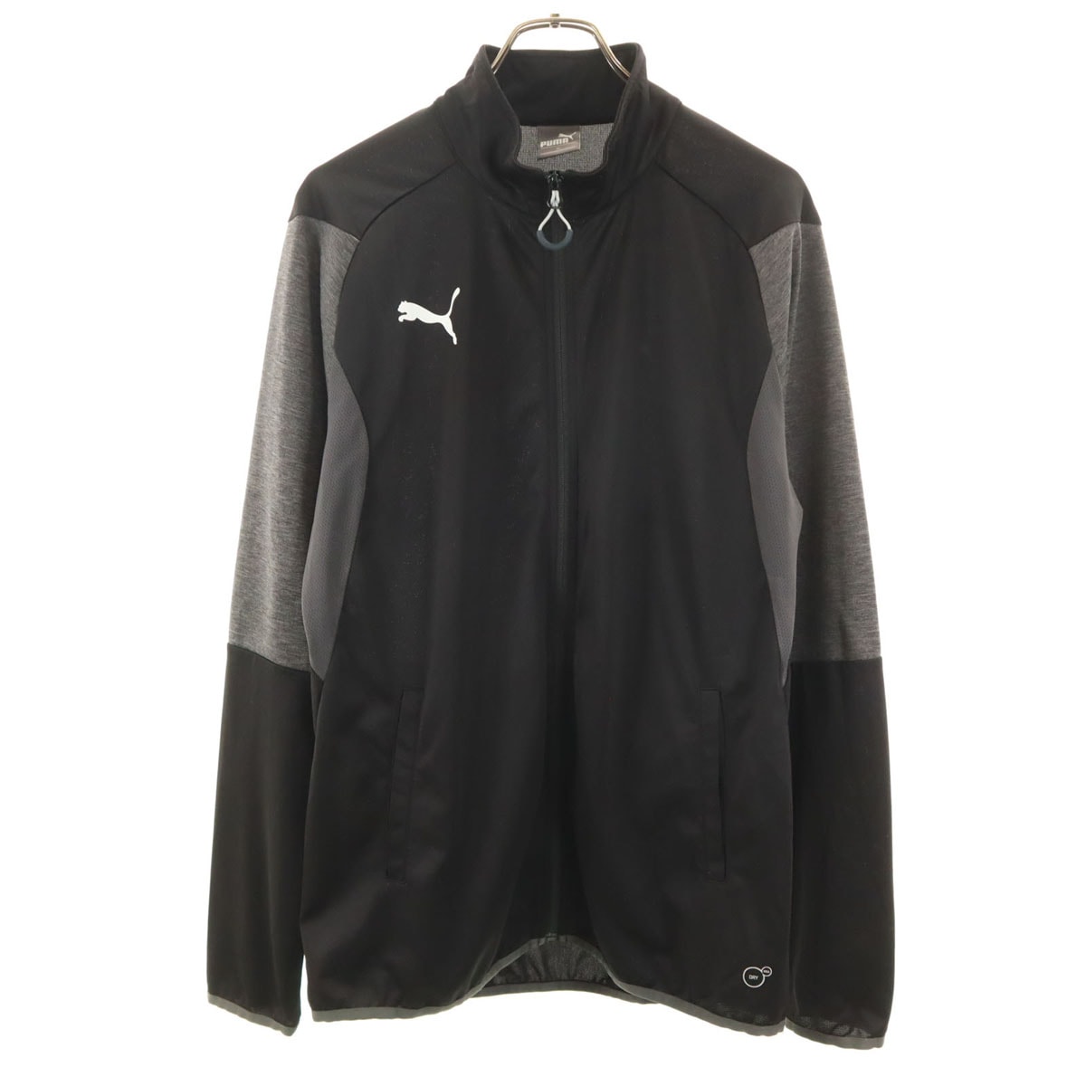 PUMA プーマ フードジャケット XL ブラック系 DRY CELL