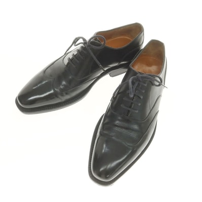 【中古】ジャランスリウァヤ JALAN SRIWIJAYA ブラインドブローグ ドレスシューズ ブラック【サイズ39】【メンズ】