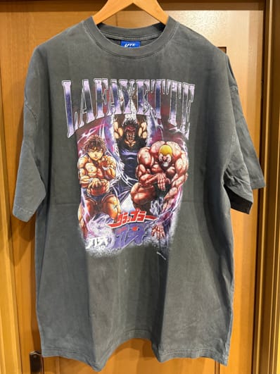 刃牙 x LFYT OGRE CLAN TEE "VINTAGE BLACK"