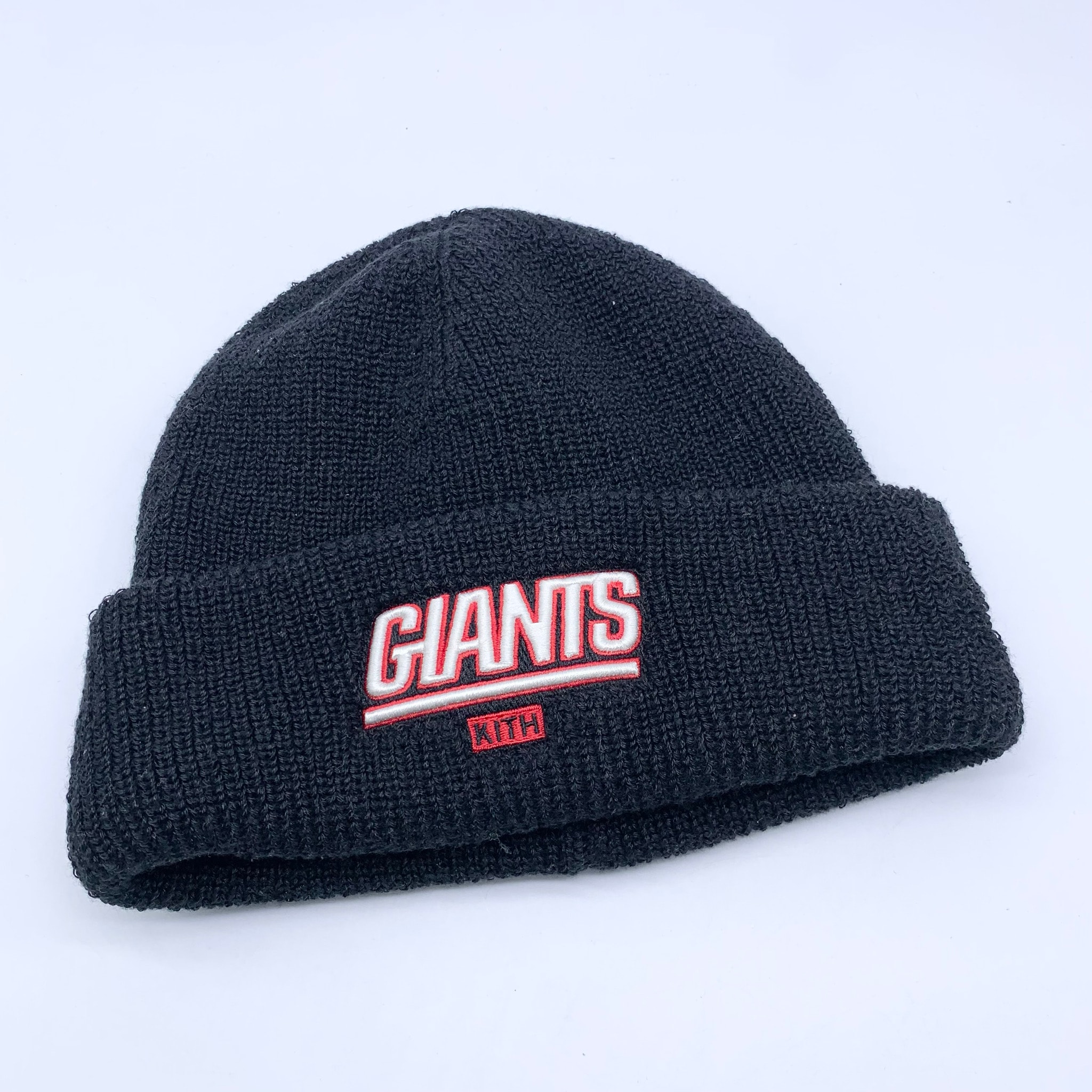 Kith x the NFL: Giants Mia Beanie "Black"