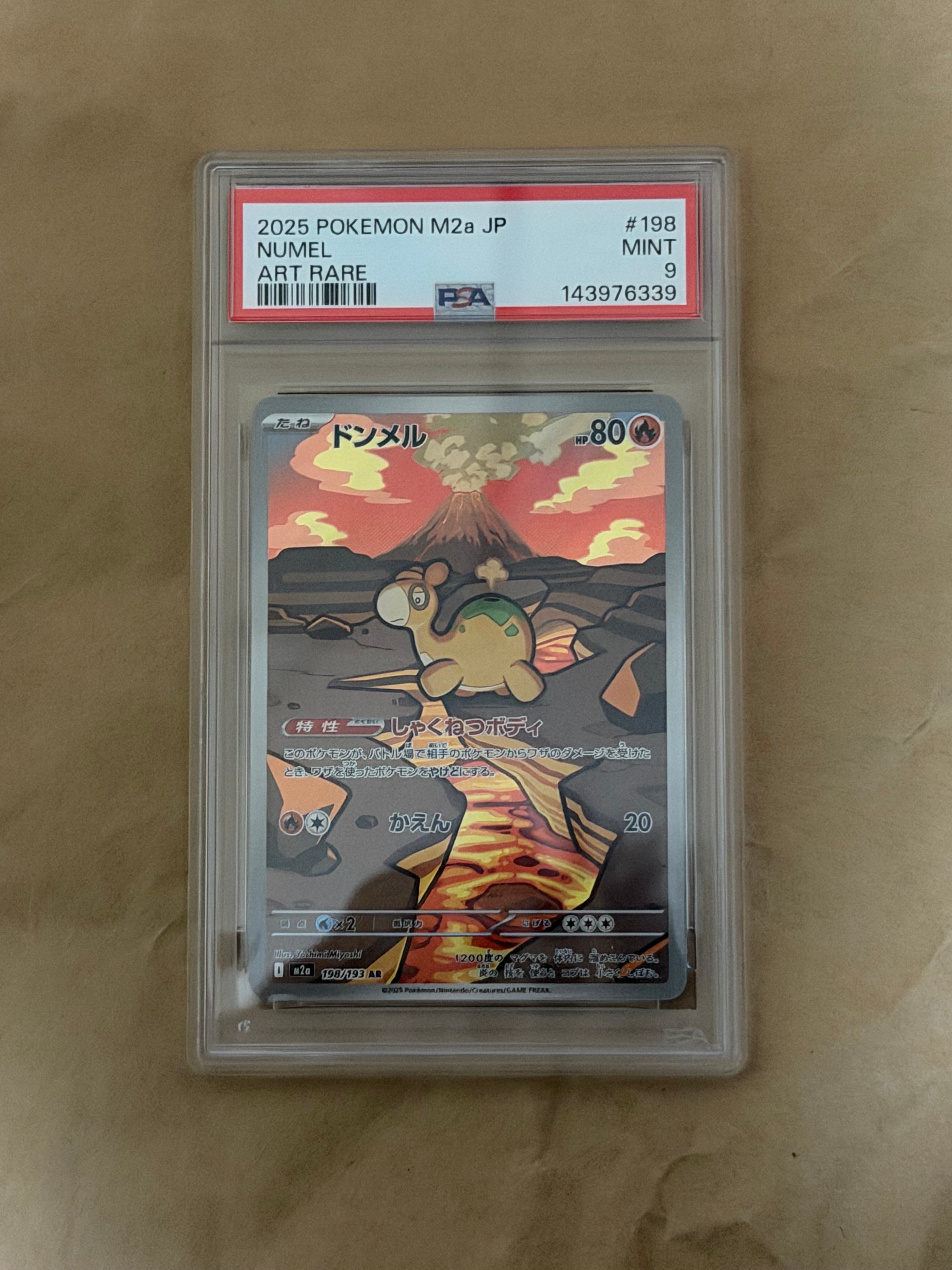 PSA10】ドンメル AR [M2a 198/193](ハイクラスパック「MEGAドリームex