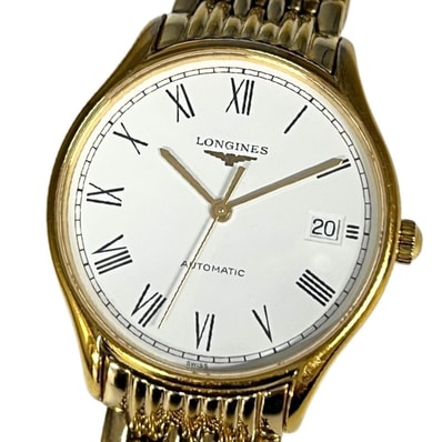 LONGINES ロンジン 品番L4.760.2 Lyre リール デイト 自動巻き 腕時計 C981