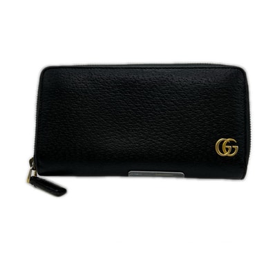 GUCCI グッチ ラウンドファスナー財布 428736・2184 ブラック