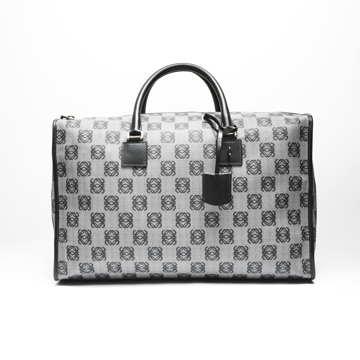 ロエベ LOEWE アナグラム コーディング キャンバス ボストンバッグ【中古】