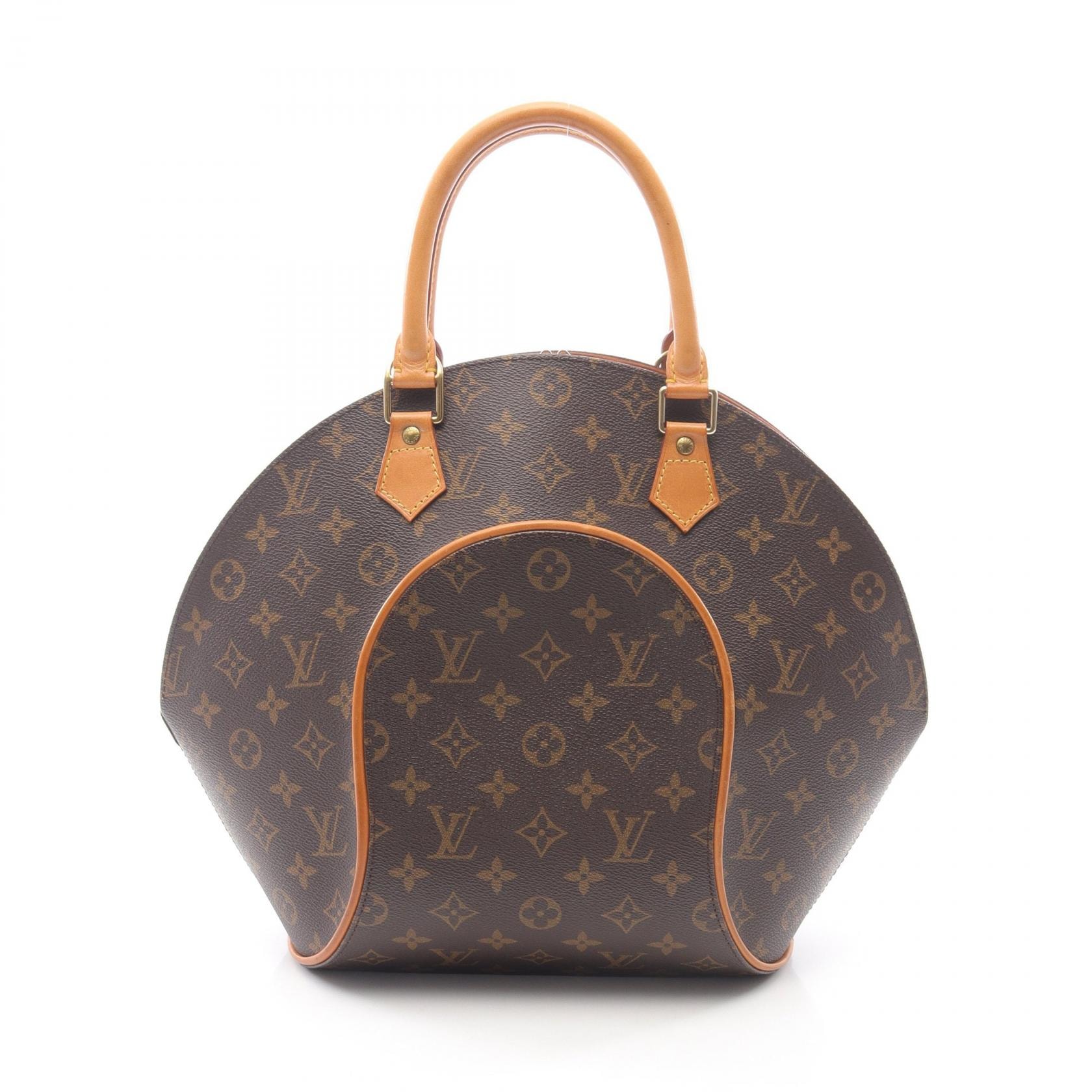 ルイ・ヴィトン LOUIS VUITTON エリプスMM ハンドバッグ バッグ PVCコーティングキャンバス レザー モノグラム レディース ブラウン系 M51126 【中古】