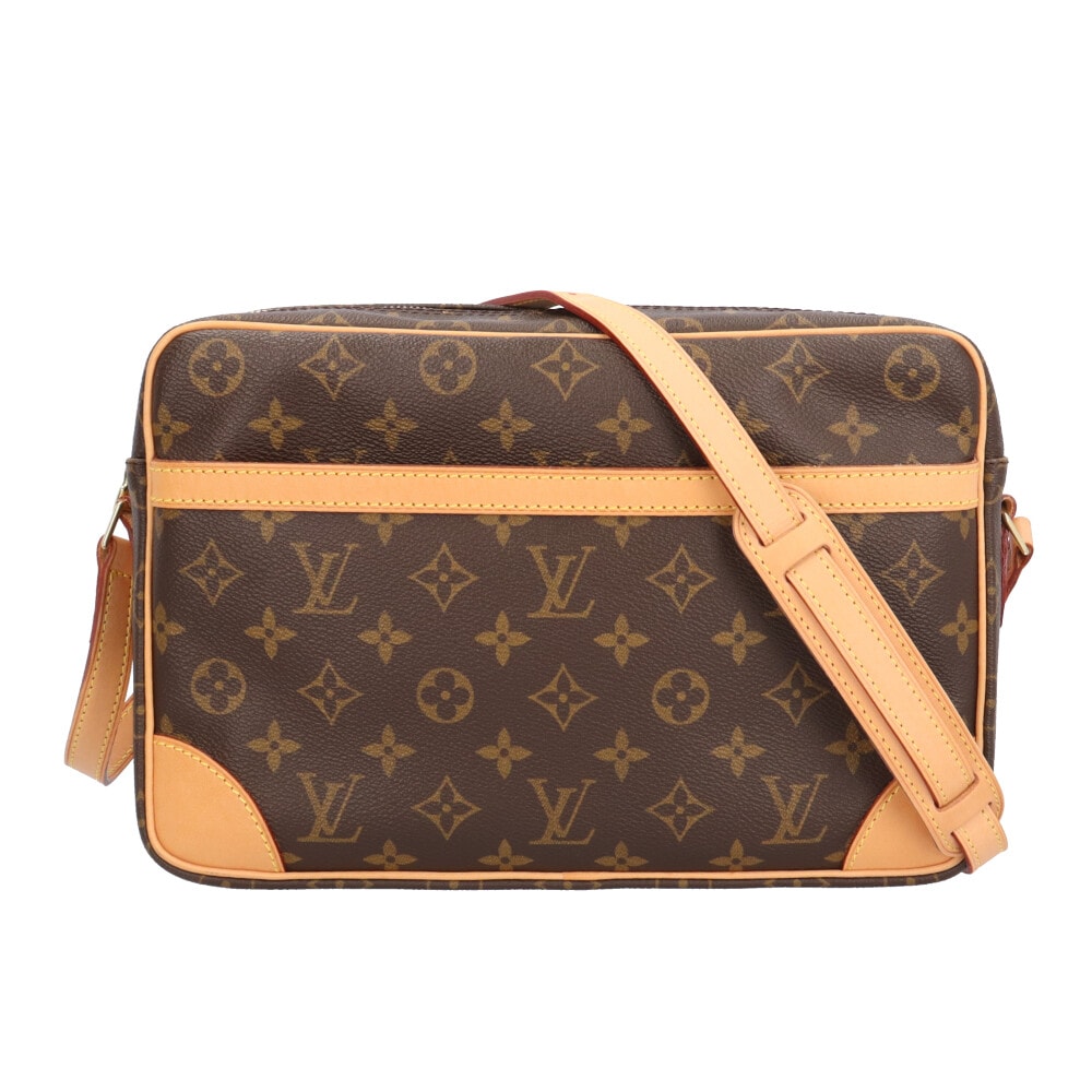 ルイヴィトン トロカデロGM モノグラム ショルダーバッグ モノグラムキャンバス M51272 ブラウン ユニセックス LOUIS VUITTON  中古