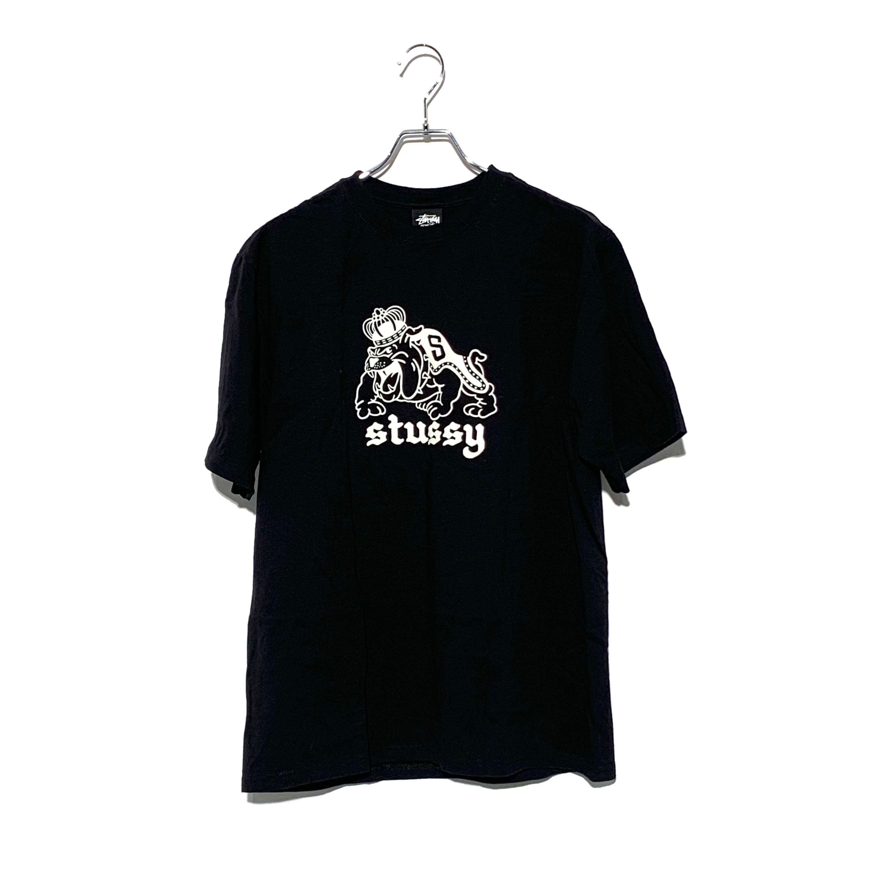 Stussy Bulldog Tee "Black"