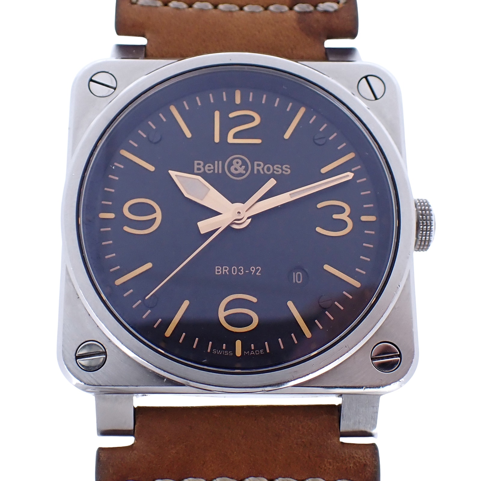 Bell&Ross ベル&ロス BR 03-92 ゴールデンヘリテージ BR03-92-S メンズ 腕時計