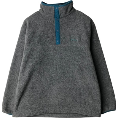 古着 80~90年代 エルエルビーン L.L.Bean ハーフボタン フリースプルオーバー メンズL相当 ヴィンテージ/eaa627054