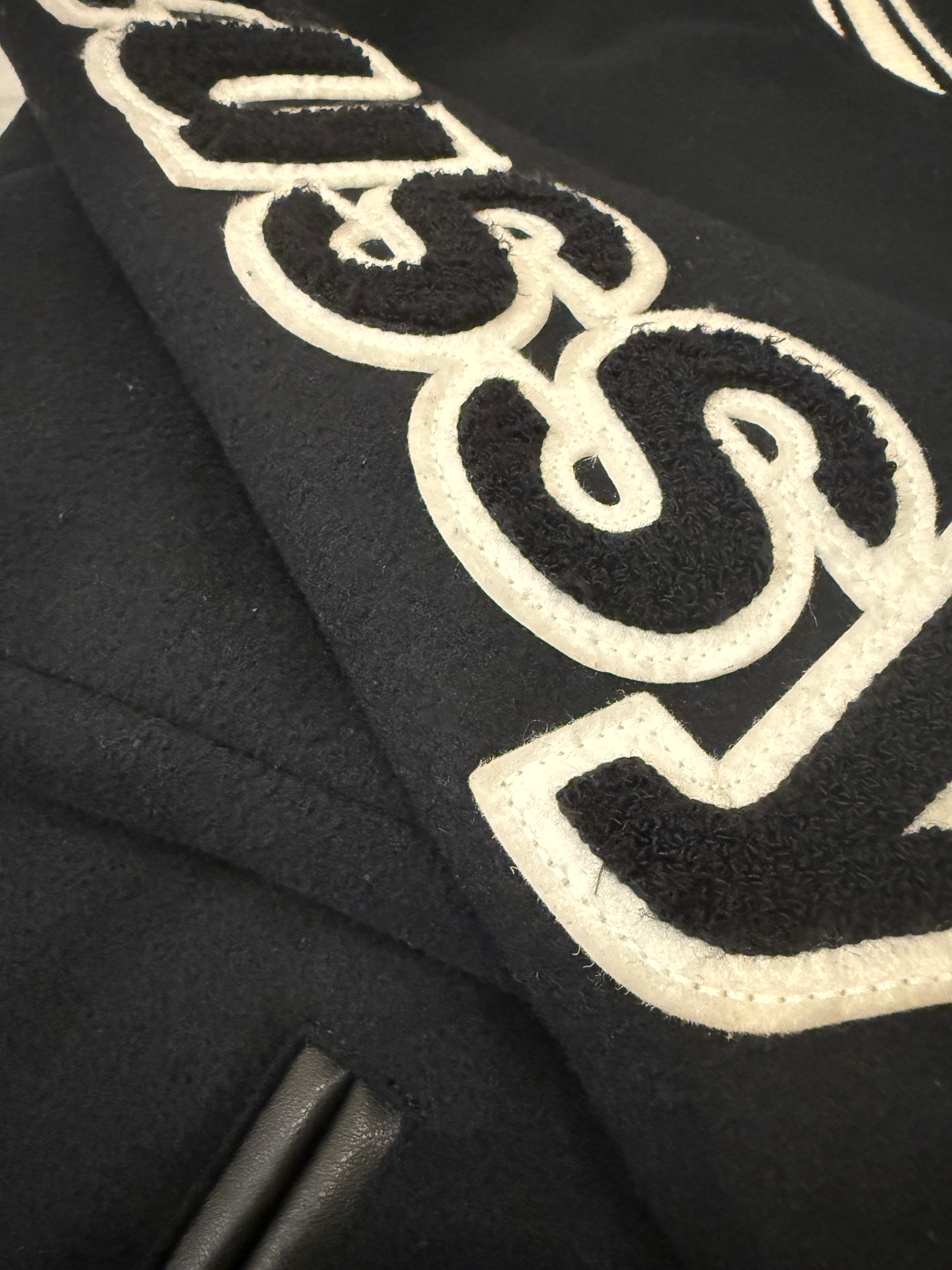 Stussy Varsity Jacket Competiton "Black"