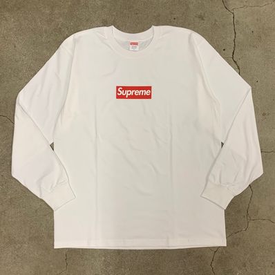 Supreme Box Logo L/S Tee "White"