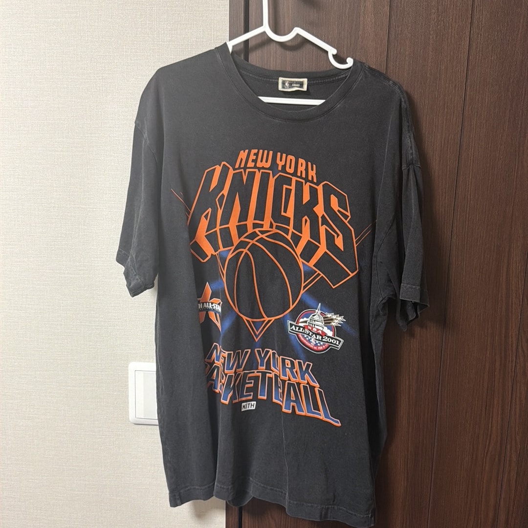 Kith x NBA All-Star New York Knicks Vintage Tee "Black"