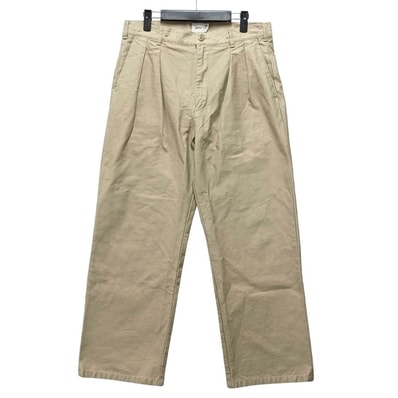 WTAPS ダブルタップス 25AW WRKT2502 / Trousers / Cotton. Backsatin パンツ コットン ベージュ サイズ 3 正規品 / 54673