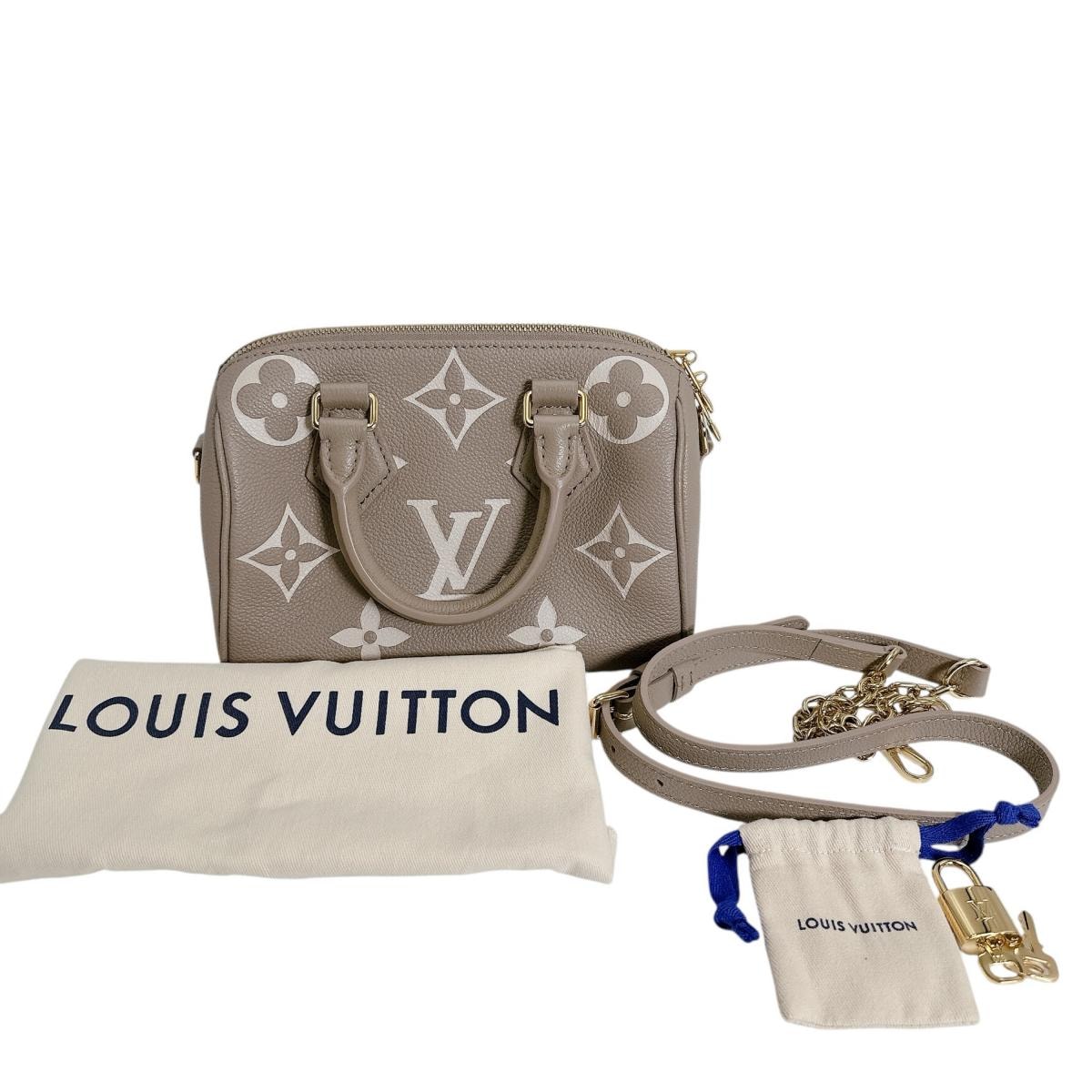 ルイヴィトン LOUIS VUITTON スピーディ・バンドリエール20 M46575 モノグラムアンプラント ショルダーバッグ