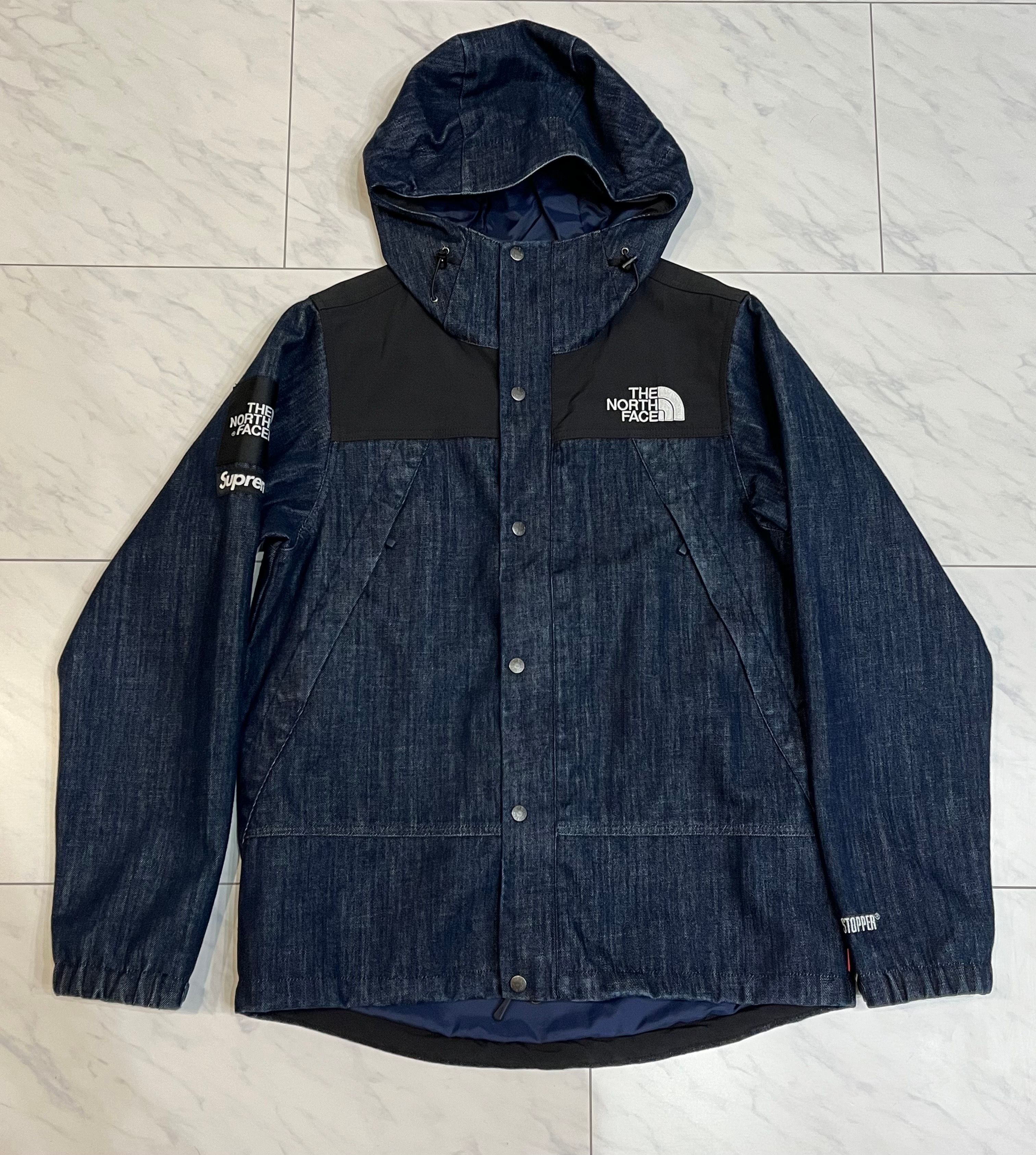 Supreme The North Face Denim Dot Shot Jacket "Denim"