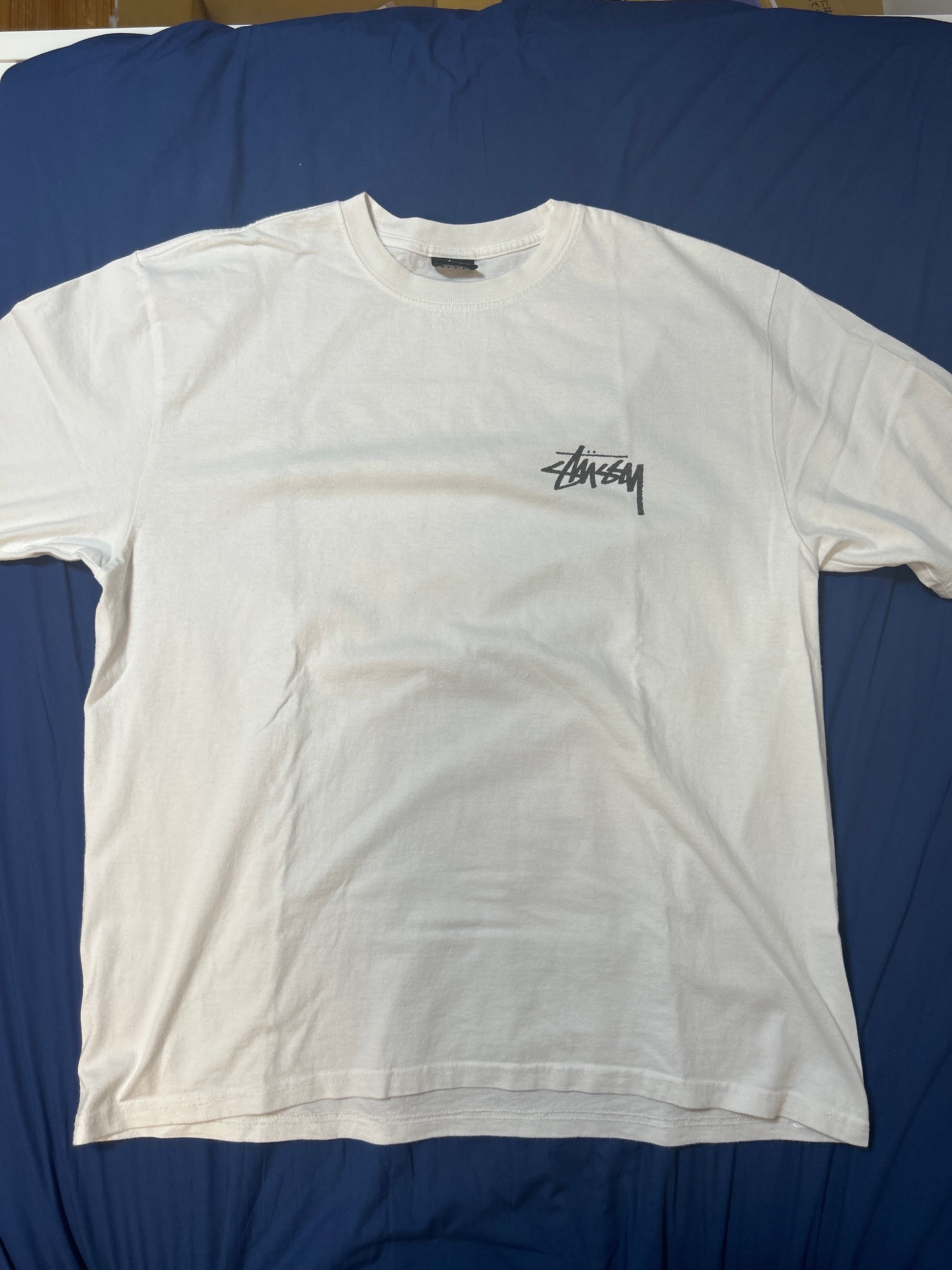 Stussy Fuzzy Dice Tee "White"